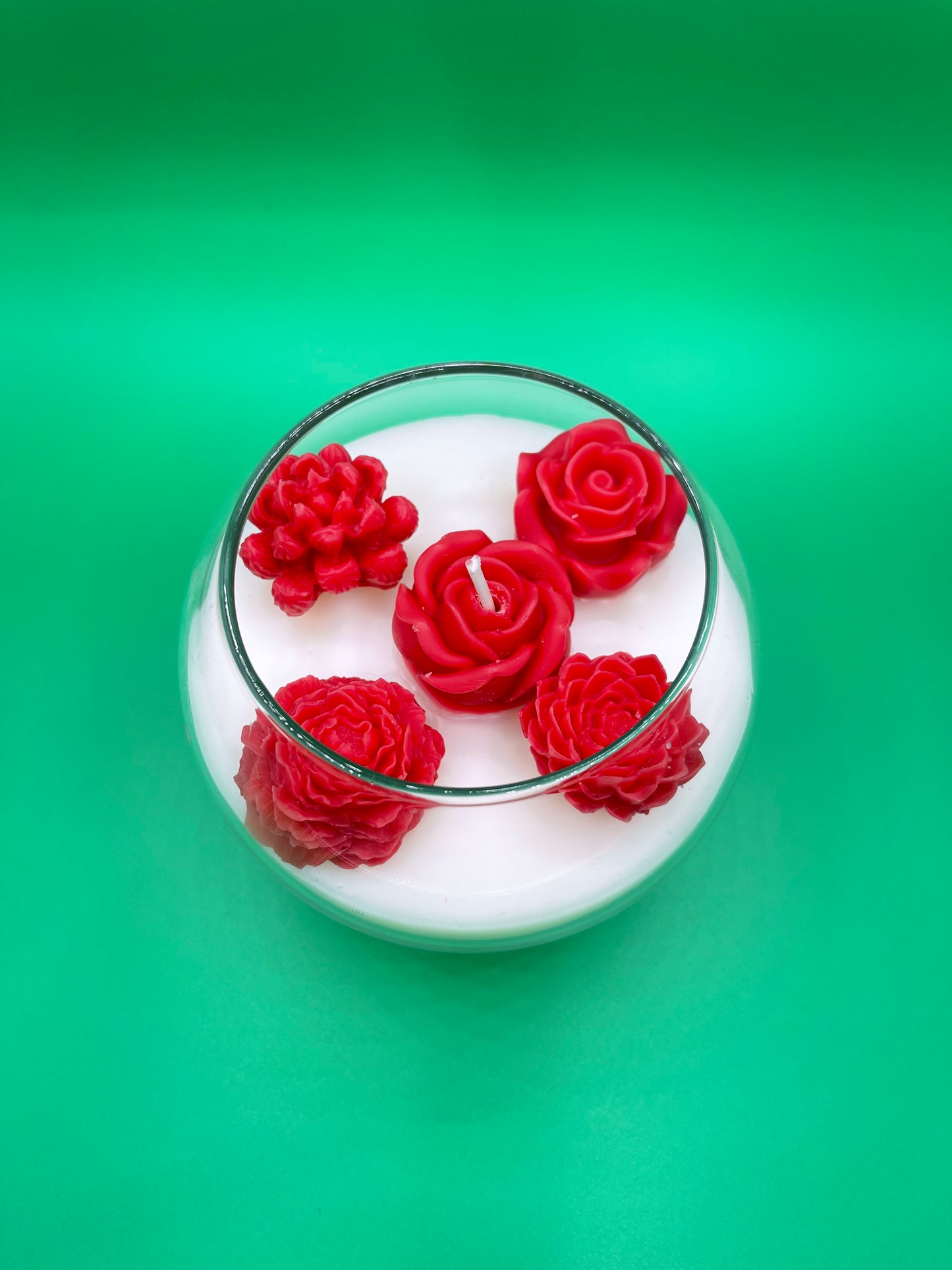Ruby Bloom Candle