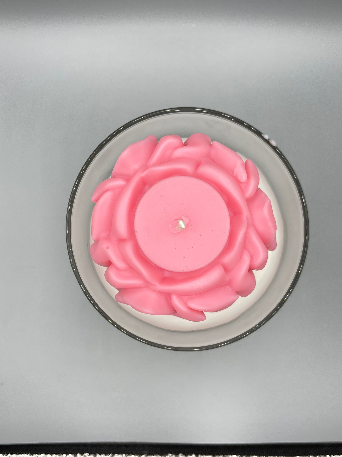Pink Rose Candle